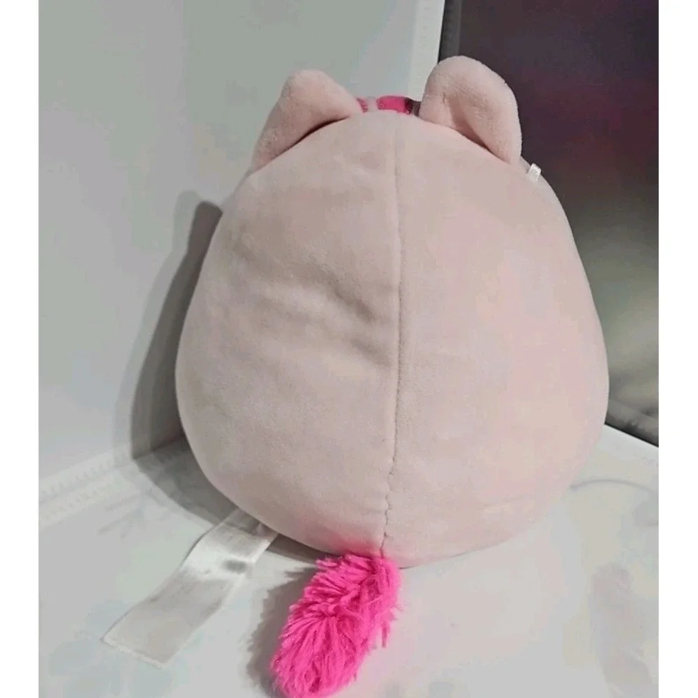 Animal Adventure Pink Kitty Cat Plush Soft Squishy Stuffed Animal Toy 8